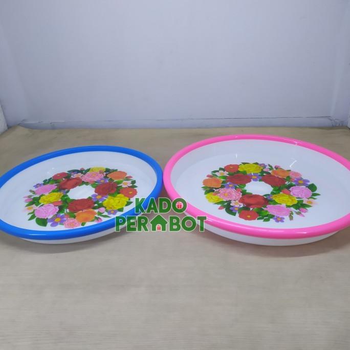 Terlarisss  November Promo Murah Nampan Plastik Nagata - Nampan Bulat Plastik - Nampan Plastik Tebal
