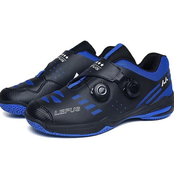 Sepatu Badminton Lefus Boa Biru Hitam Aryadwipanji09