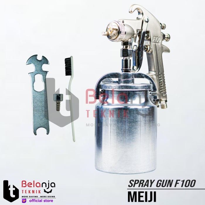 ✅Original Spray Gun Meiji F 100 Tabung Bawah Spraygun F100 Spit Cat Meiji F100 Berkualitas