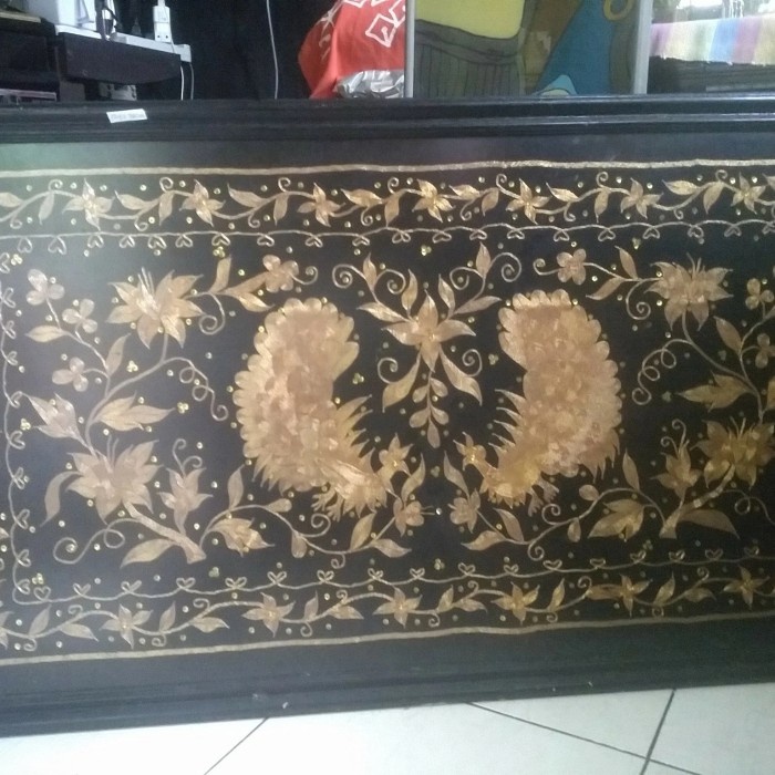 ✅Ready Lukisan Sulaman Benang Emas Handmade Khas Aceh Terbatas