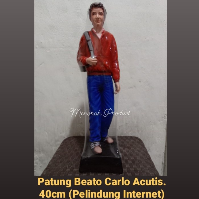 ✅Ready Patung Beato Carlo Acutis. 40Cm Limited