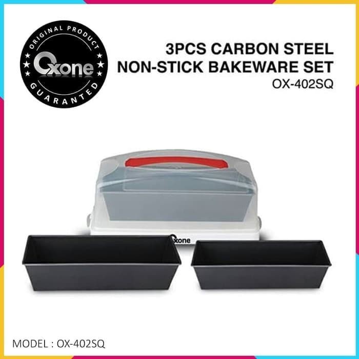 

✅Termurah Oxone 3Pcs Loaf Fan Set Ox-402Sq Berkualitas