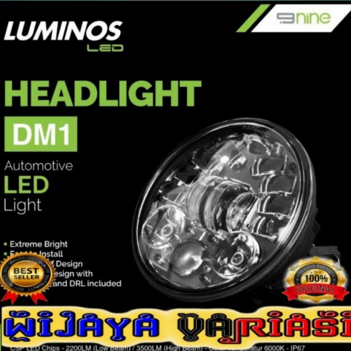 ✨New Lampu Depan Led Daymaker Led 575 Inch Luminos/Daymaker Luminos 16 Led Limited