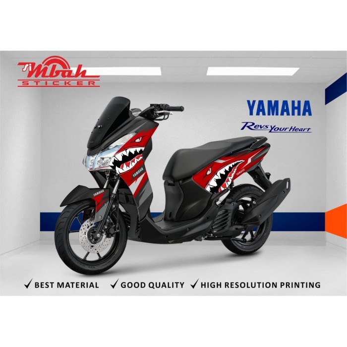 ✨New Decal Lexi  Decal Yamaha Lexi Decal Motor Striping Lexi Diskon