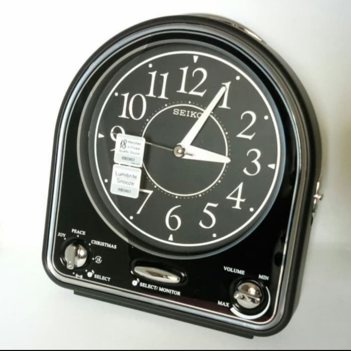 Promo Jam Weker Seiko Qhp003 K Seiko Qhp003K