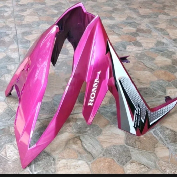 ✨New Ori Cover Body Tameng Depn Beat Eco Esp 2017 2018 Pink Magenta Berkualitas