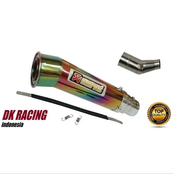 ✨New Ori Knalpot Racing Kawasaki Ninja Fi 250 Akrapovic Megaphone Slip On Terbaru