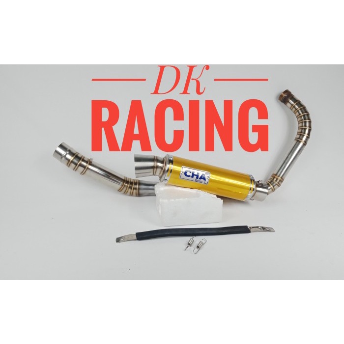 ✨New Ori Knalpot Fulcacing Satria Fu Injection Lama Cha Gold 3 Berkualitas