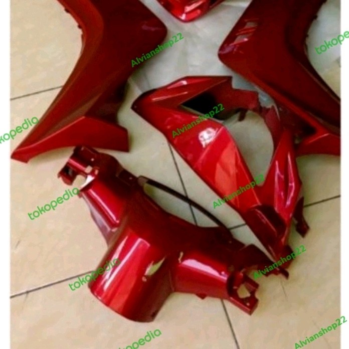 ✨New Ori Batok Pala Depan Belakang Plus Sayap Samping Jupiter Mx Old Merah Berkualitas