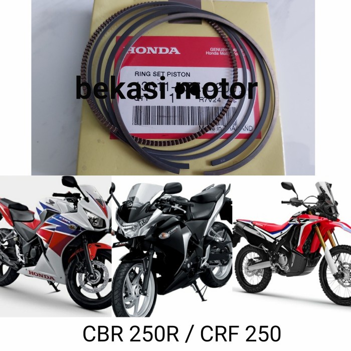✨Ori Ring Seher Ring Piston Honda Cbr 250R Crf 250 Cbr 250 Cbu Original Diskon