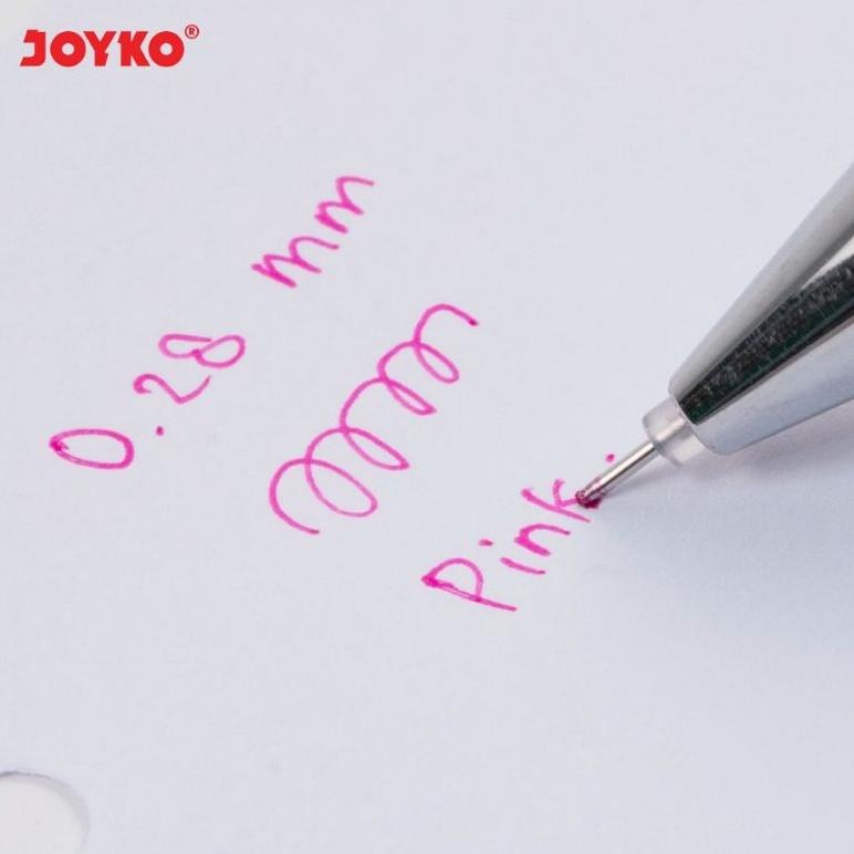 

PROMO SPECIAL JOYKO Color Gel Pen GPC-325 iTech 3 Pulpen Pena 1 Set 8 Warna 0.28 mm TERMURAH