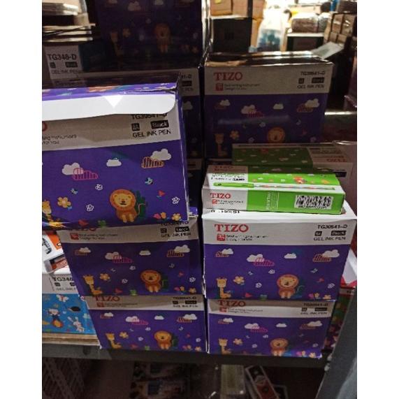 

MURAH (12pc) Pulpen TIZO Fancy /(DAPAT 12PC)/ Tizo Motif COD