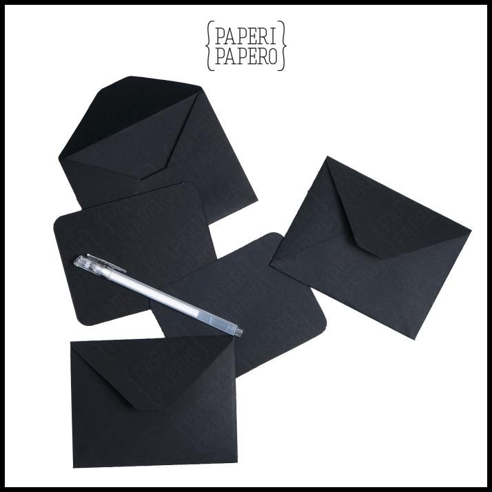 

BEST DEAL BLACK ENVELOPE WITH BLACK CARD- AMPLOP HITAM DENGAN KARTU UCAPAN HITAM !!!!