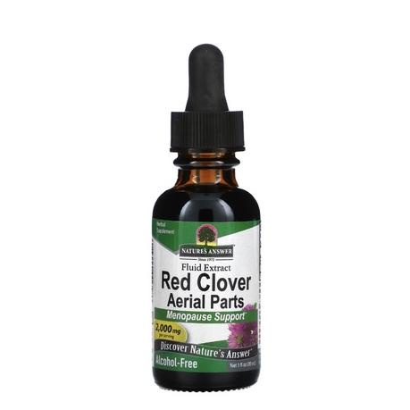 NATURES ANSWER RED CLOVER AERIAL PARTS FLUID EXTRACT ALCOHOL FREE 2000 MG 30 ML