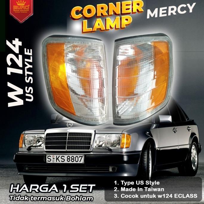 EURO Corner Lamp Lampu Sein Mobil Mercy W124 US Style