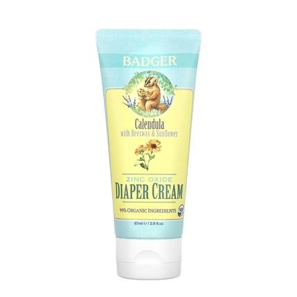 BADGER COMPANY DIAPER CREAM CALENDULA WITH BEESWAX & SUNFLOWER 87 ML