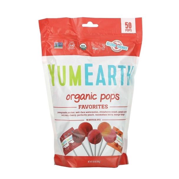 

YUMEARTH ORGANIC POPS FAVORITES 50 POPS 310 GRAM