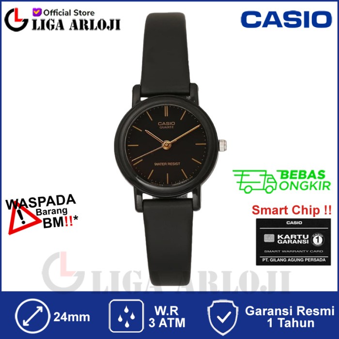 CASIO LQ-139AMV-1ELDF - Jam Tangan Wanita - Hitam