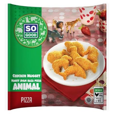 

SO GOOD NUGGET ANIMAL 200GR /PCK