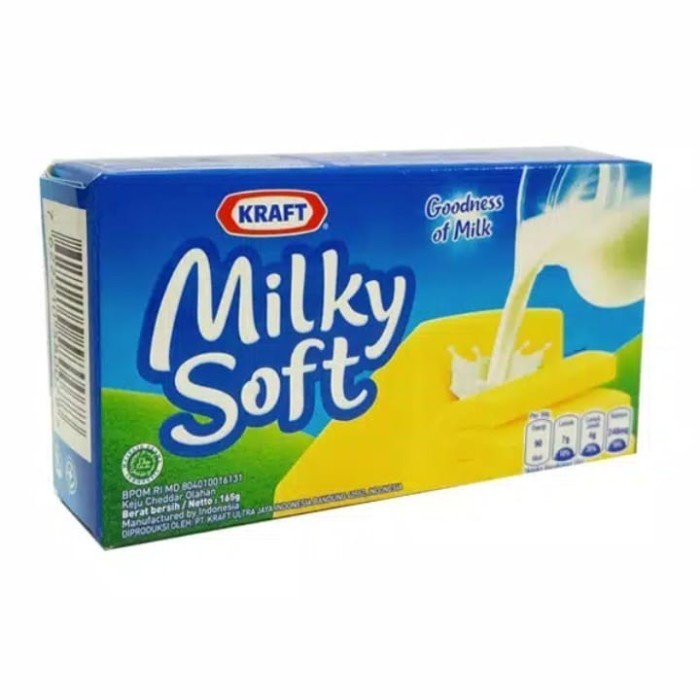 

KRAFT MILKY SOFT 165GR /PCK