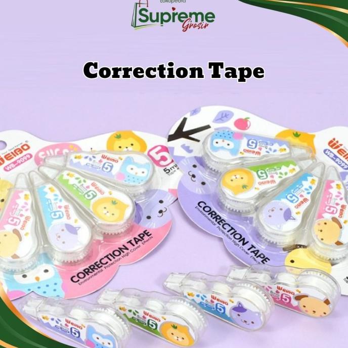 

Correction Tape Karakter Lucu Tip Ex Roll Kode 1236