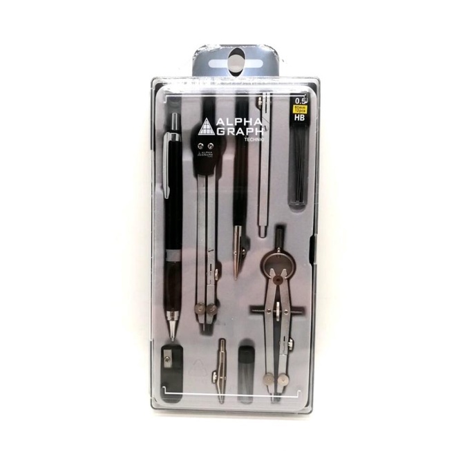 

Jangka Alpha Graph Technic Set Kode 930