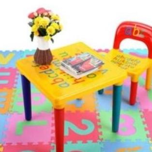 Meja Belajar Set Anak Meja Plastik Set Kursi Anak Kursi Anak Plastik Mollendi