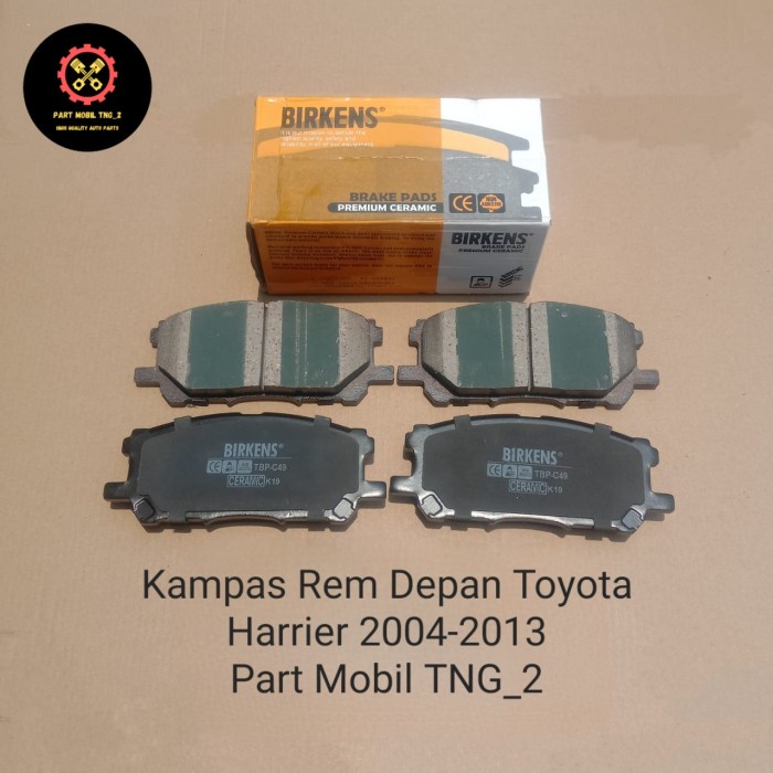 Kampas Rem Depan Toyota Harrier 2004-2013