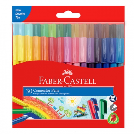

FABER CASTELL 155051-30CL CONNECTOR PEN 30 WARNA