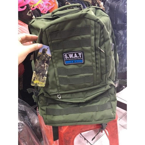 ✨Ready Tas Ransel Pria Hijau Ransel Gunung Ransel Gunung Tas Gunung Bisa Gojek