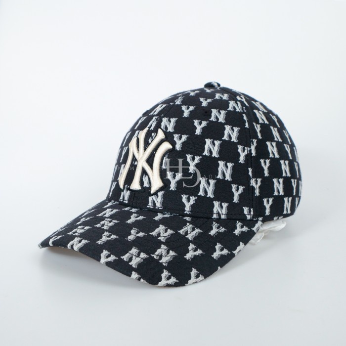 ✨Sale Mlb Ny Yankees Monogram Classic Structured Ball Cap Black Bisa Sameday