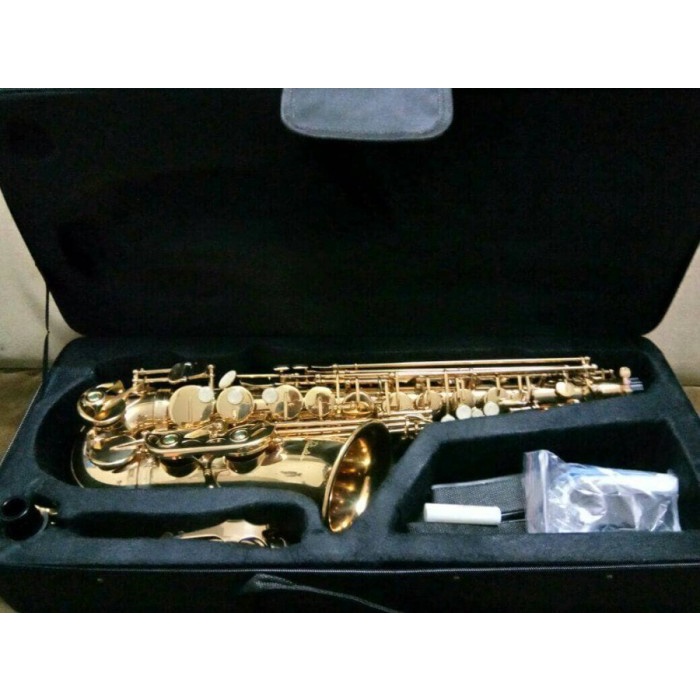 

✨Sale Saxophone Alto Gold Merk Paladin Original Recomended. Best Quality Berkualitas