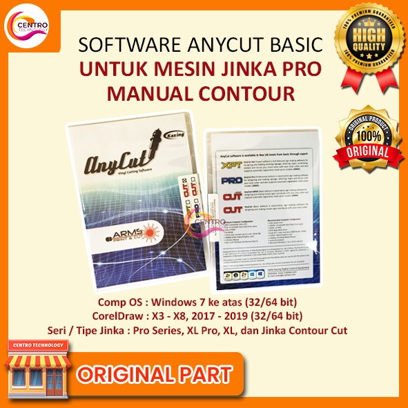 

✨Sale Software Any Cut Mesin Cutting Sticker Jinka Software Anycut Jinka Terbatas
