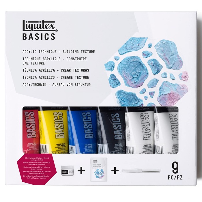

✨Sale Liquitex Basics Acrylic Paint Technique Set - Building Texture Bisa Gojek