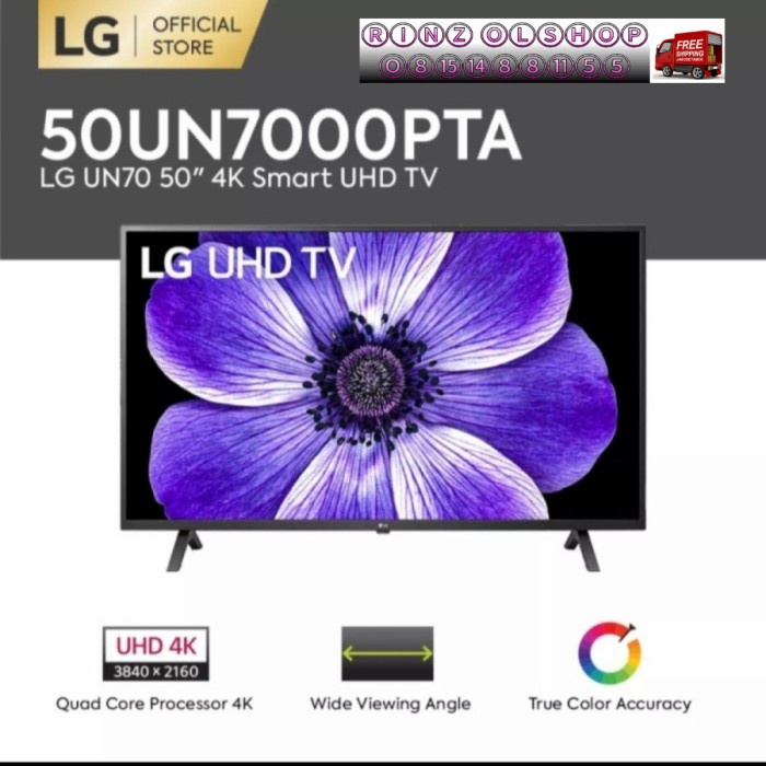 ✨Ori Led Tv Lg 50Un70000 Smart Tv Uhd 4K 50Un7000Pta Limited