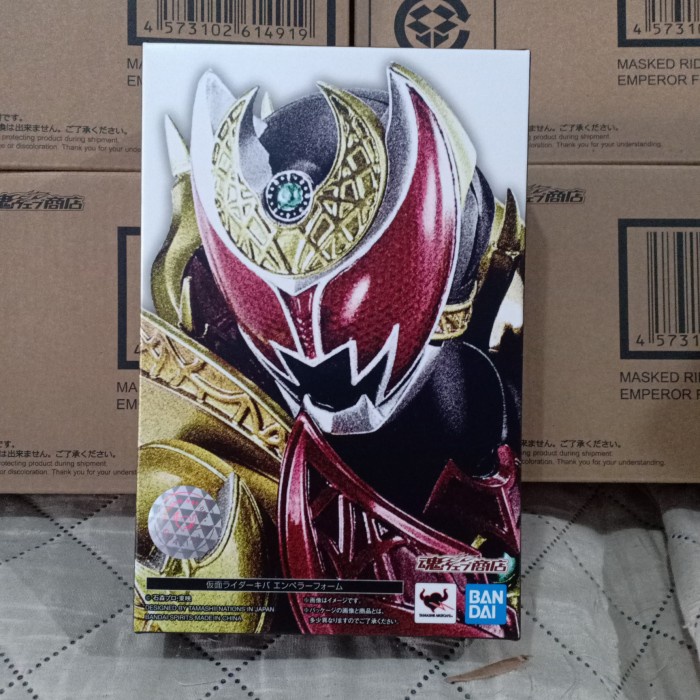 ✨New Ori Shf Ss Kamen Rider Kiva Emperor Shinkochou Seihou S.H.Figuarts Dark Bisa Gojek