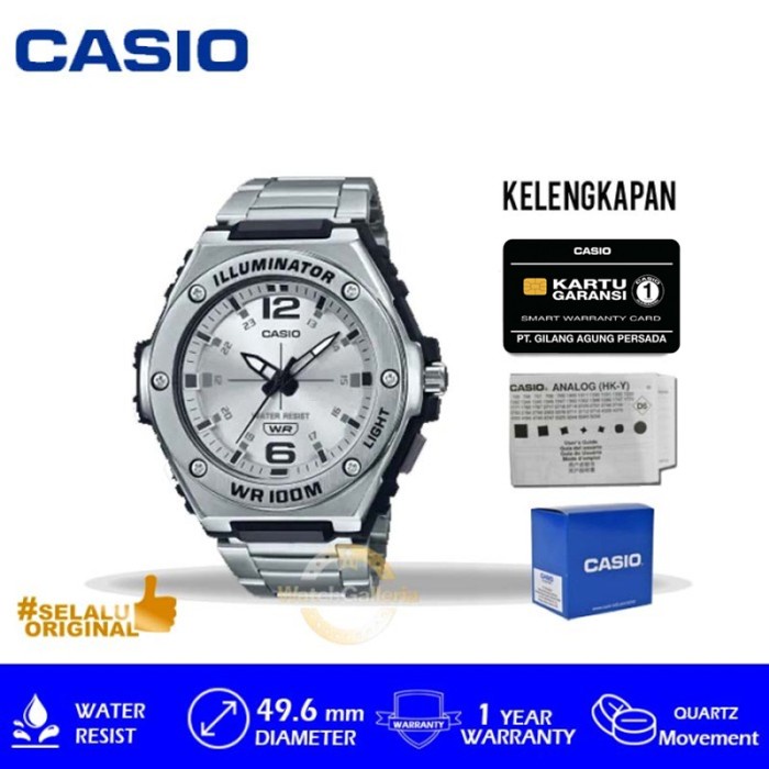 ✅Ready Casio General Mwa-100Hd-7A/Mwa-100Hd-7A/Mwa-100Hd Original Murah Bisa Sameday