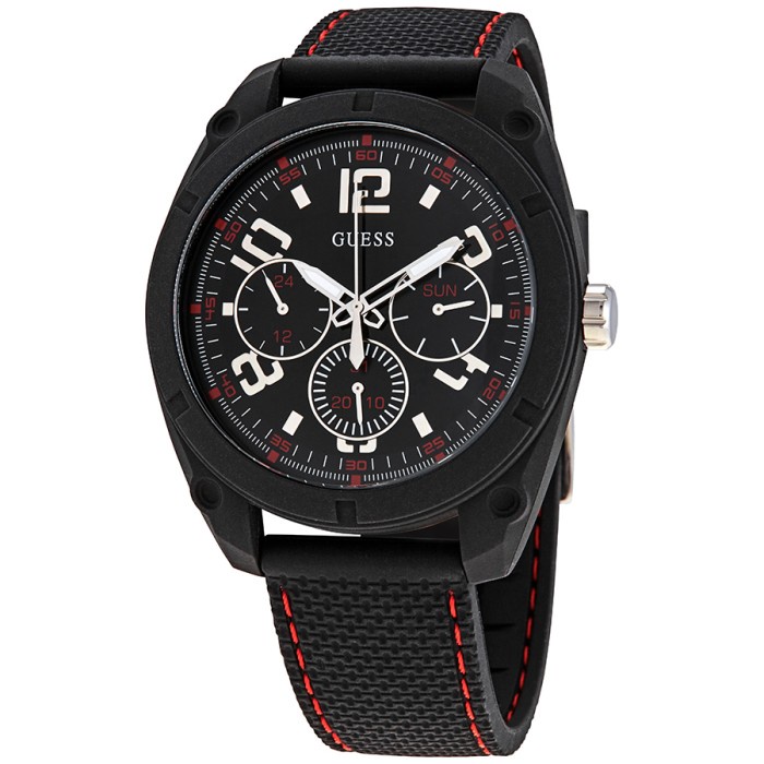 ✅Original Guess W1256G1 - Jam Tangan Pria - Original - Hitam Terbatas