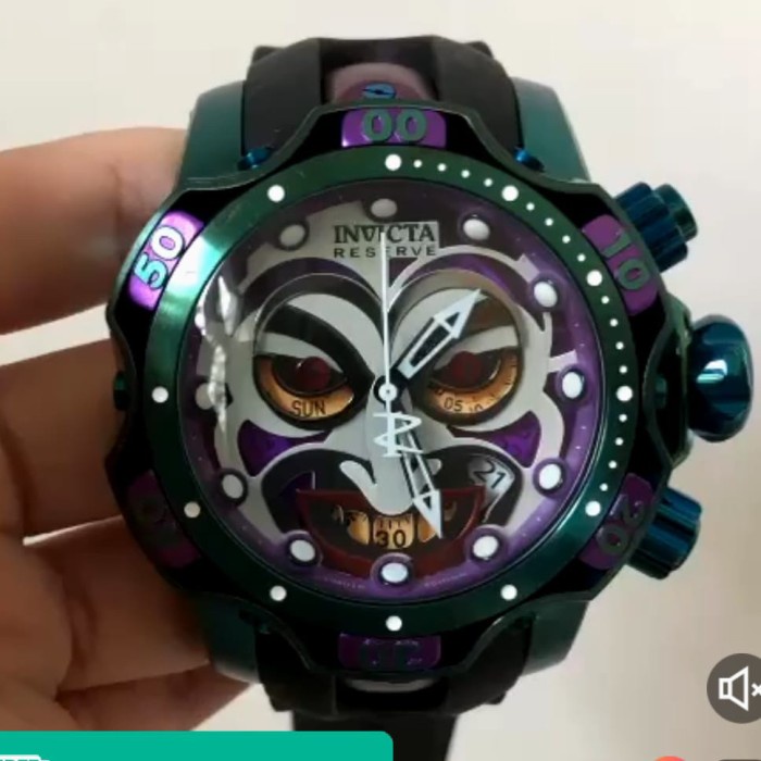 ✅Original Jam Tangan Invicta Seri Joker Limited Edition Berkualitas