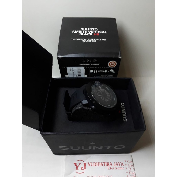 ✅Original Suunto Ambit3 Vertical Black Hr Original Berkualitas