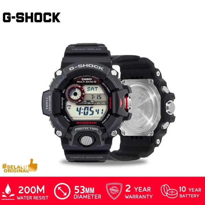 ✅Ori Casio G-Shock Gw-9400-1Dr / Gw 9400 1Dr / Gw9400 Original Limited