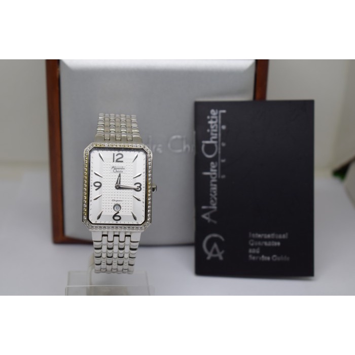 ✅Ori Alexander Christie Ac8391Md White Original Garansi 1 Tahun Diskon