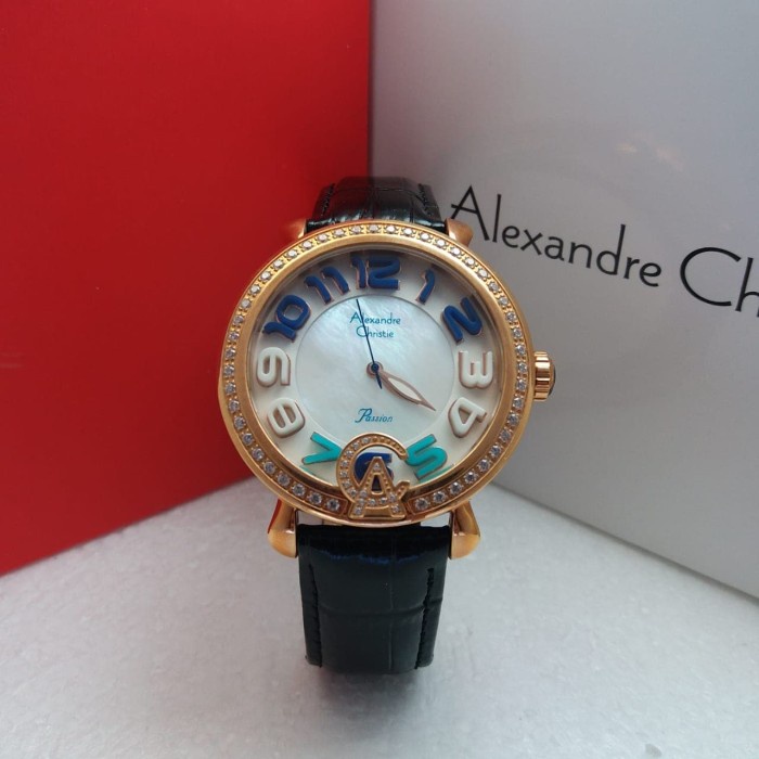 ✅New Jam Tangan Alexandre Christie Ac 2391 Rosegold Original Garansi Terbatas