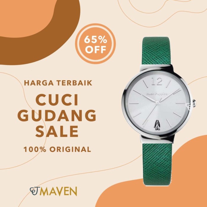 ✅New Cuci Gudang Jam Tangan Hush Puppies Hp 5016L.2511 Diskon