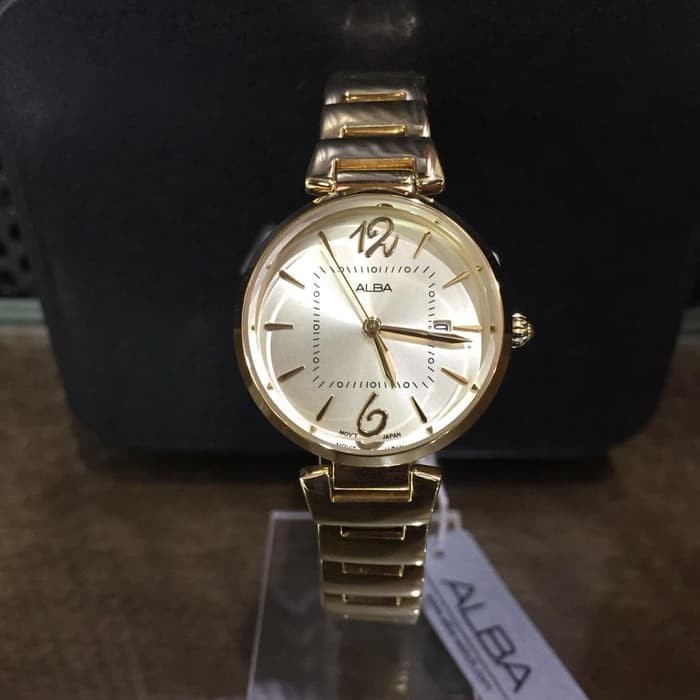 ✅New Jam Tangan Alba Wanita Ah7R04X1 Original Garansi Resmi 1 Tahun Bisa Sameday