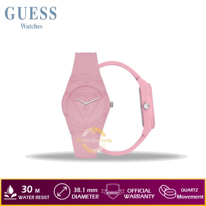 ✅Baru Jam Tangan Wanita Guess W1283L4 - Pink Original Terbatas