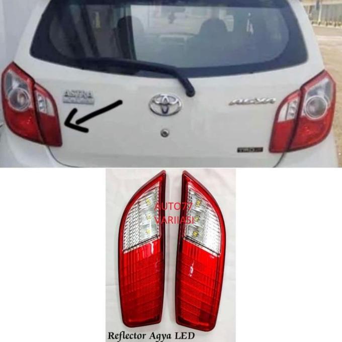 Lampu Led Reflektor Tambahan Bagasi Mobil Agya Ayla