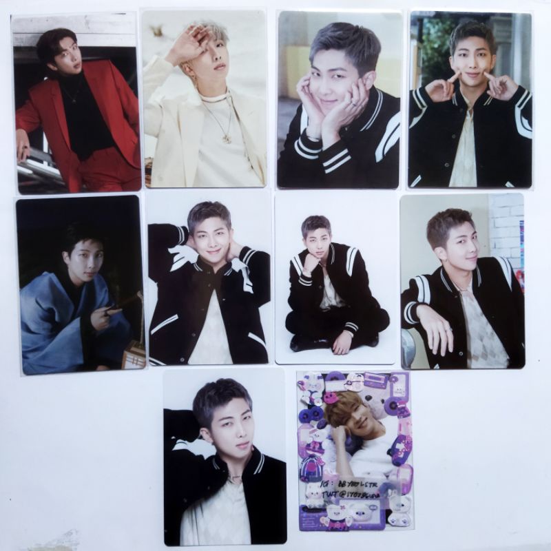 Mini Photocard BTS Namjoon RM official PTD Mots one tour dalmajung