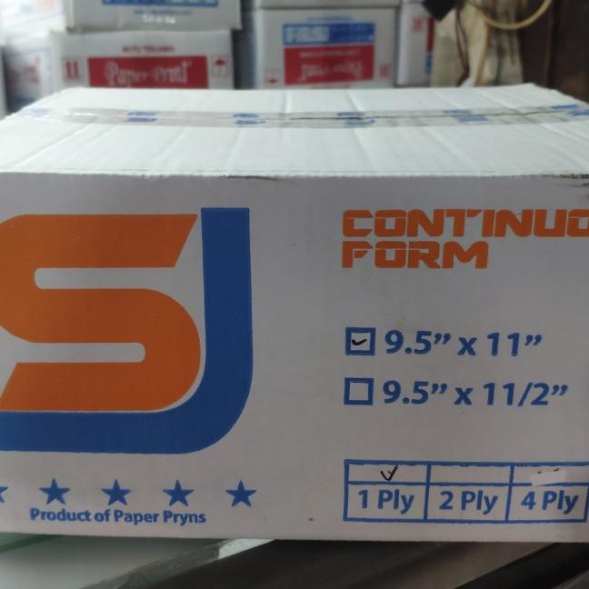 

kertas countinous form 1 ply..9.5 x 11 |Top|Best