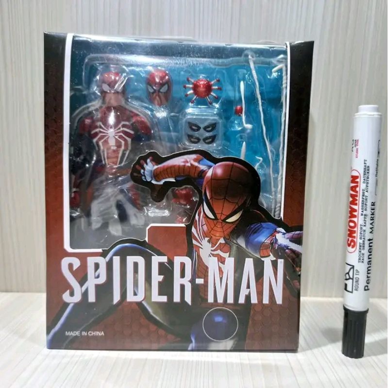 Mainan action figureShf spiderman ps4shfiguarts recast bandai
tinggi sekitar 6 inch
Full artikulasi
